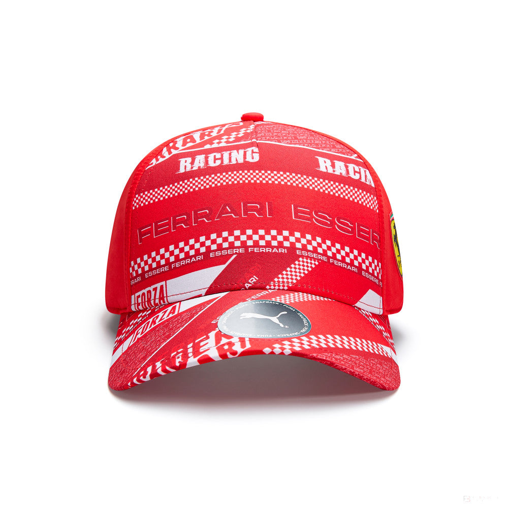 Ferrari cap, graphic, red - FansBRANDS®