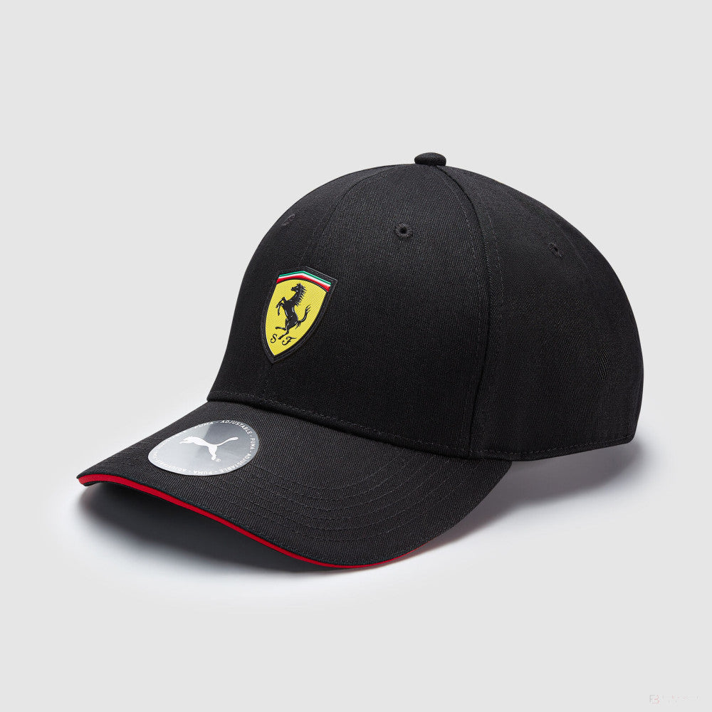 Ferrari cap, classic, kids, black