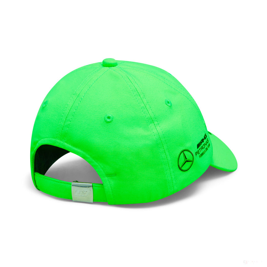 Mercedes Team, George Russell Driver cap neon green, 2023 - FansBRANDS®