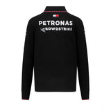 Mercedes Team, pletené tričko s dlouhým rukávem, černá, 2023 - FansBRANDS®