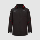 Porsche rain jacket, team, black, 2023