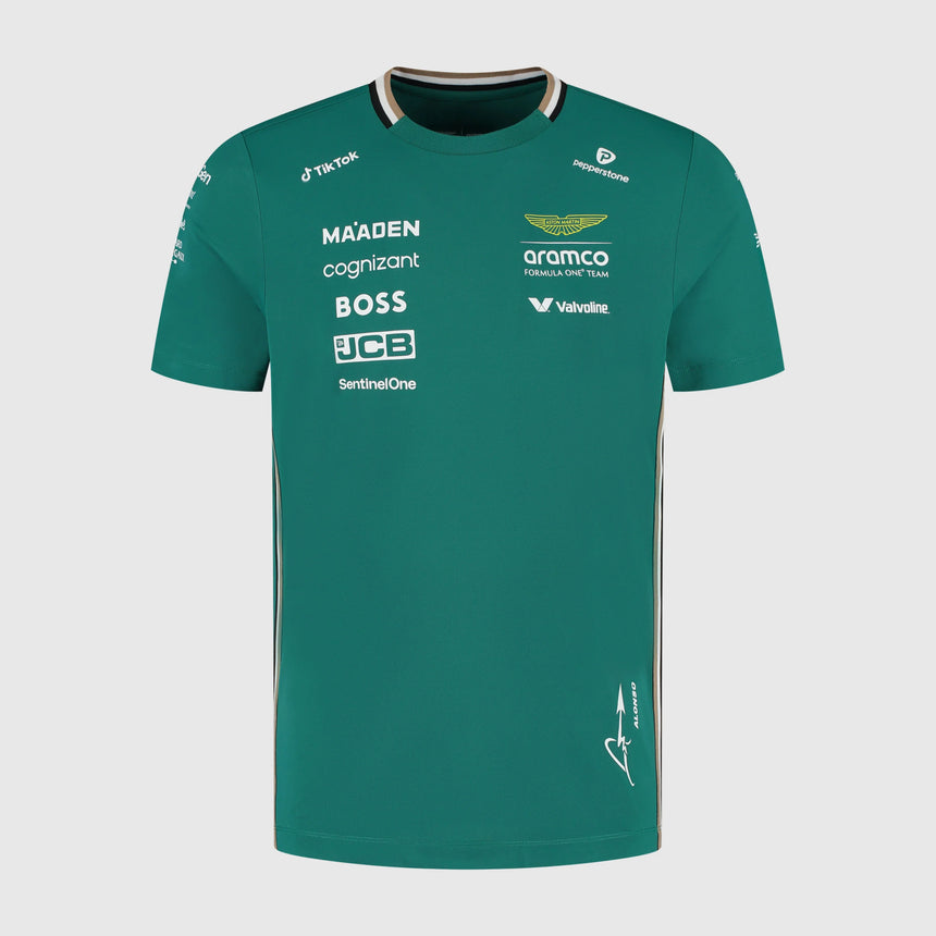 Aston Martin AMF1, Team, Jersey, Fernando Alonso, Green 🔥