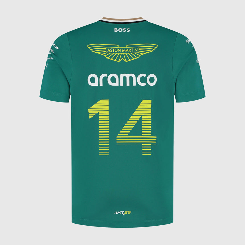 Aston Martin AMF1, Team, Jersey, Fernando Alonso, Green 🔥