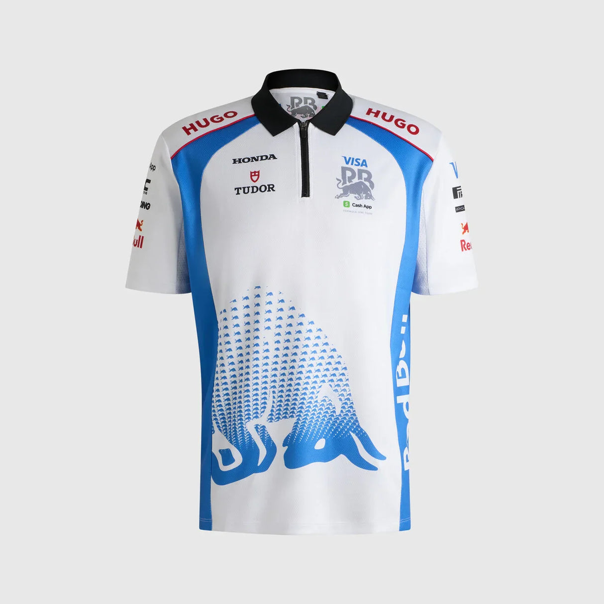 VISA RB MĘSKA Koszulka Polo BIAŁA 🔥