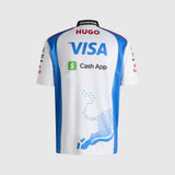 VISA RB MĘSKA Koszulka Polo BIAŁA 🔥