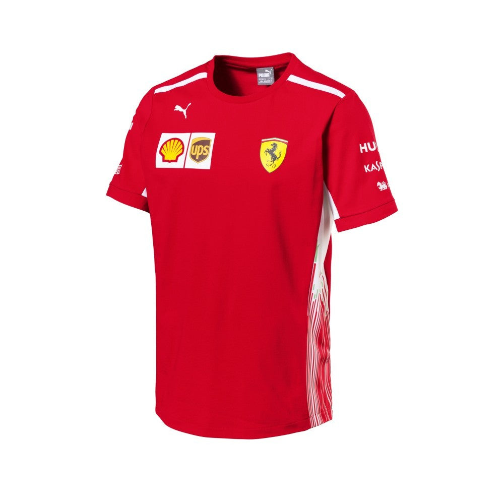 Ferrari tričko, tým, červené, 2018