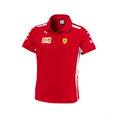 Ferrari Kids Polo, Team, červená, 2018 - FansBRANDS®