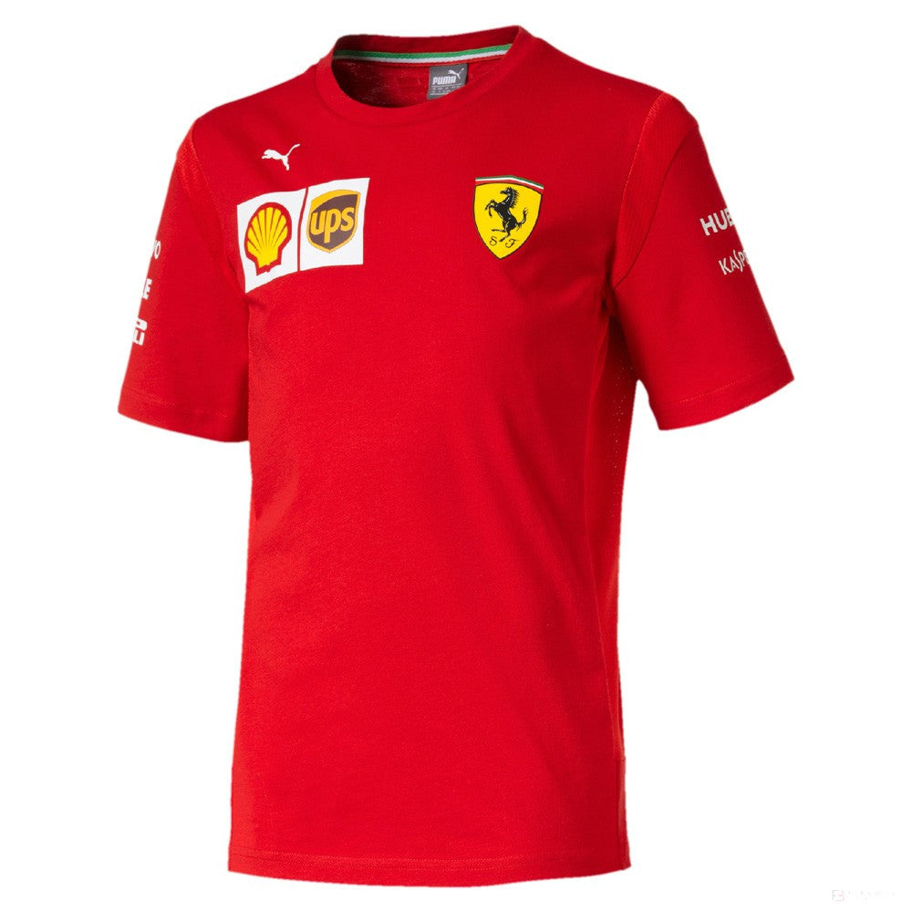Ferrari dětské tričko, Puma, Team, červené, 2019