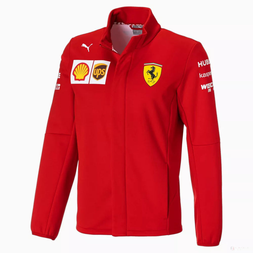 Ferrari softshellová bunda, Puma Team, červená, 20/21 - FansBRANDS®