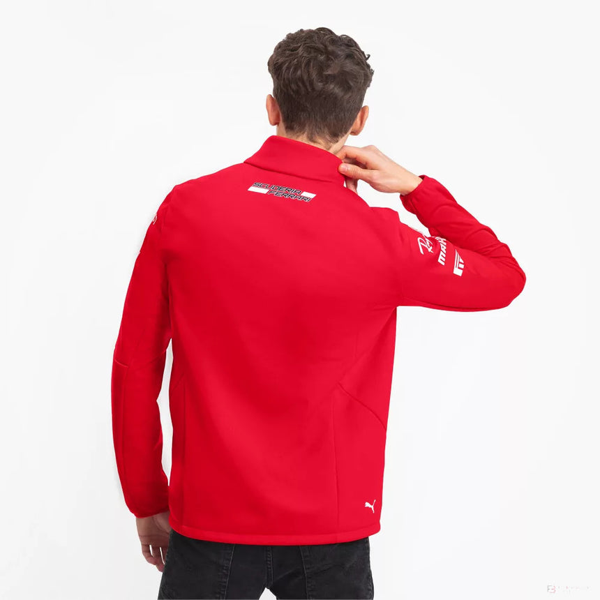 Ferrari softshellová bunda, Puma Team, červená, 20/21 - FansBRANDS®