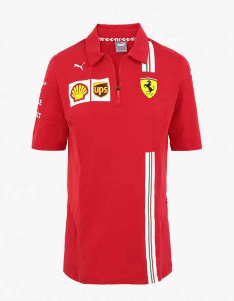 Ferrari Dámské Polo, Tým, Červená, 20/21 - FansBRANDS®