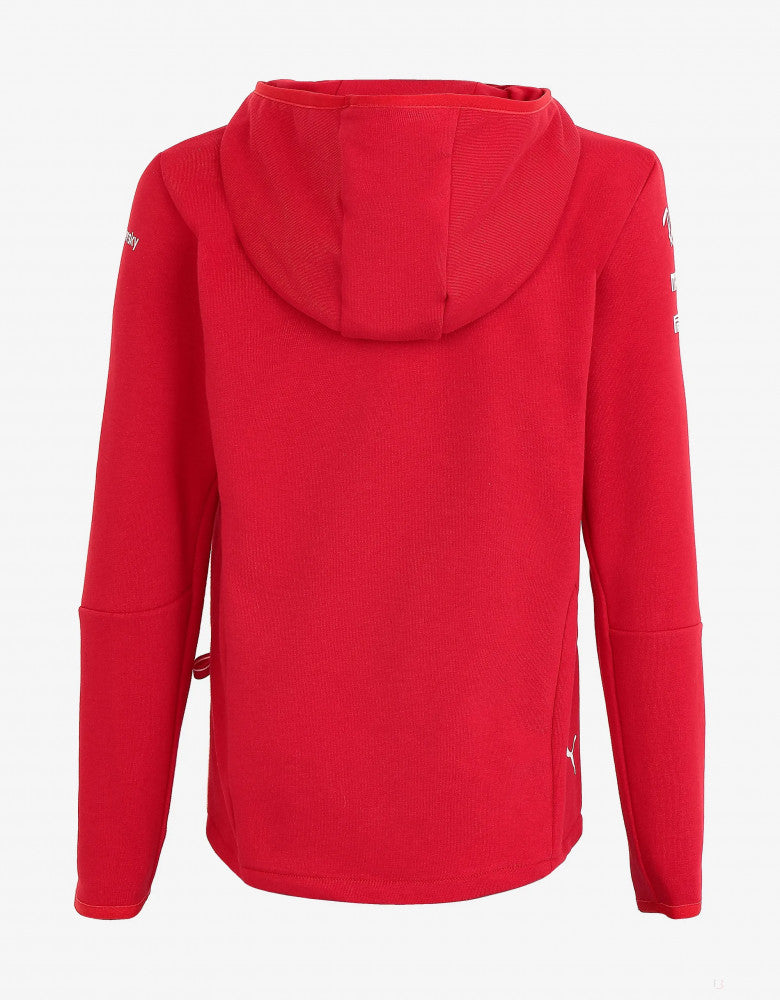 Dětská mikina Ferrari s kapucí, týmová, červená, 20./21 - FansBRANDS®