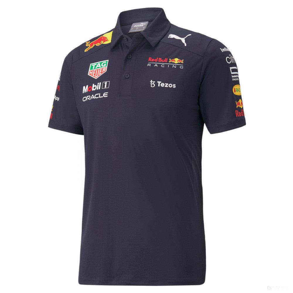 Red Bull Team Polo, modrá, 2022