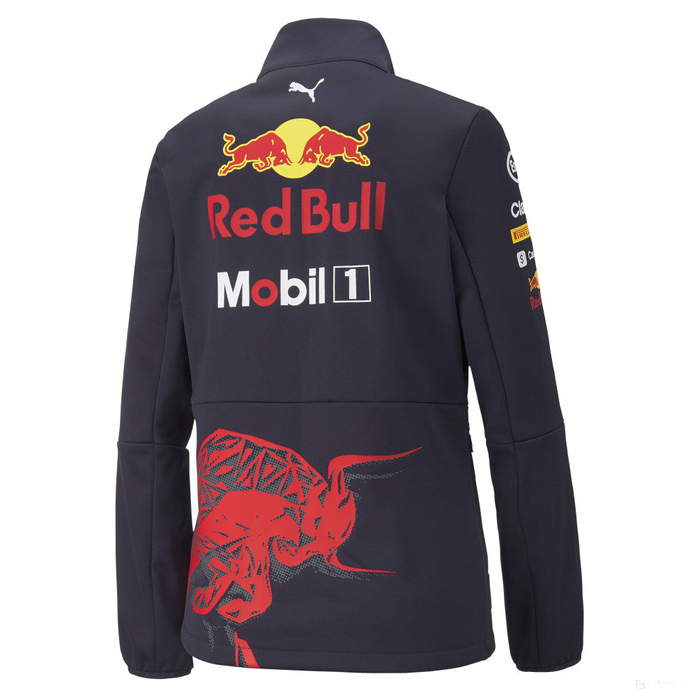 Dámská softshellová bunda Red Bull Team, modrá, 2022