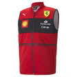 Týmová vesta Puma Ferrari, červená, 2022 - FansBRANDS®