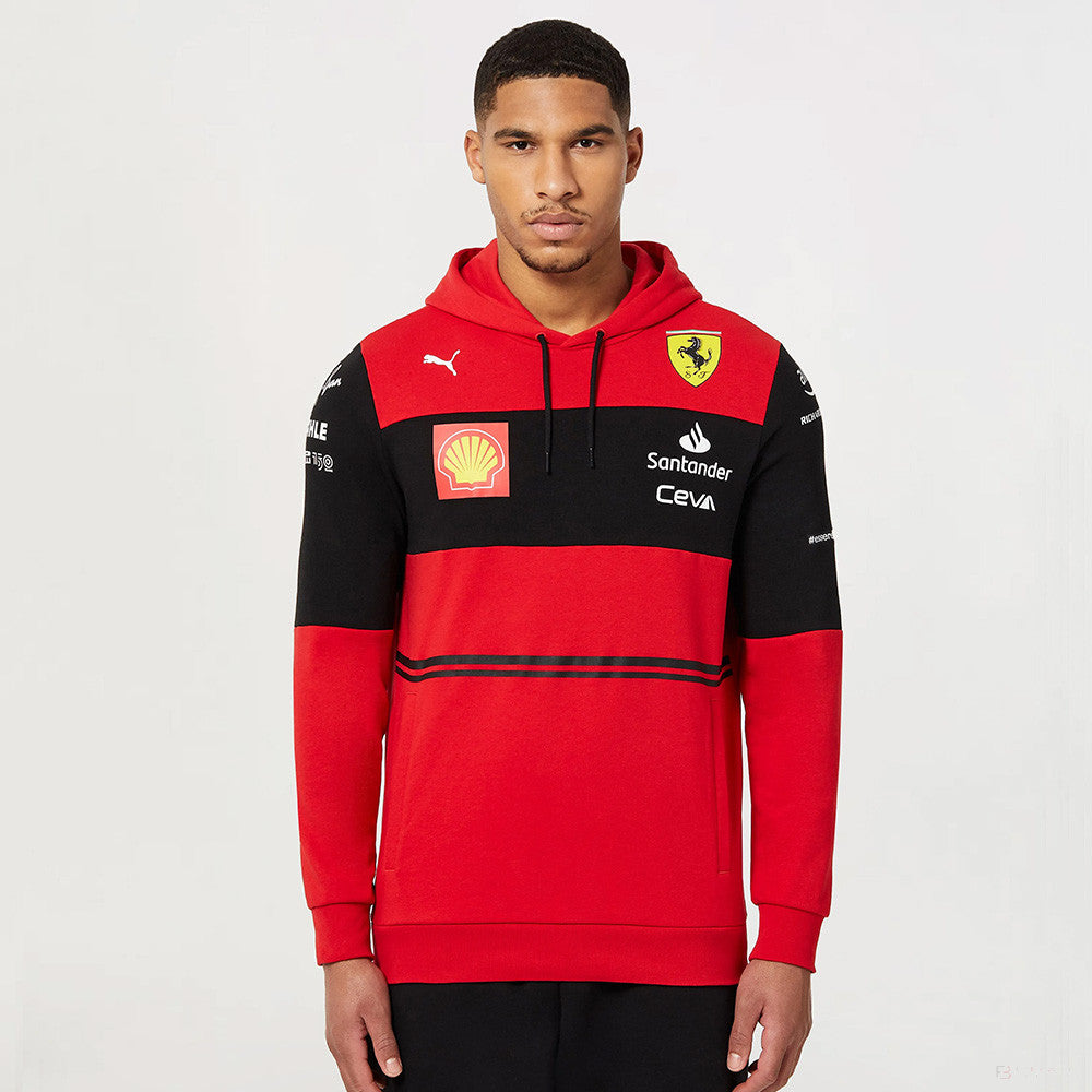 Mikina Puma Ferrari Team, červená, 2022 - FansBRANDS®