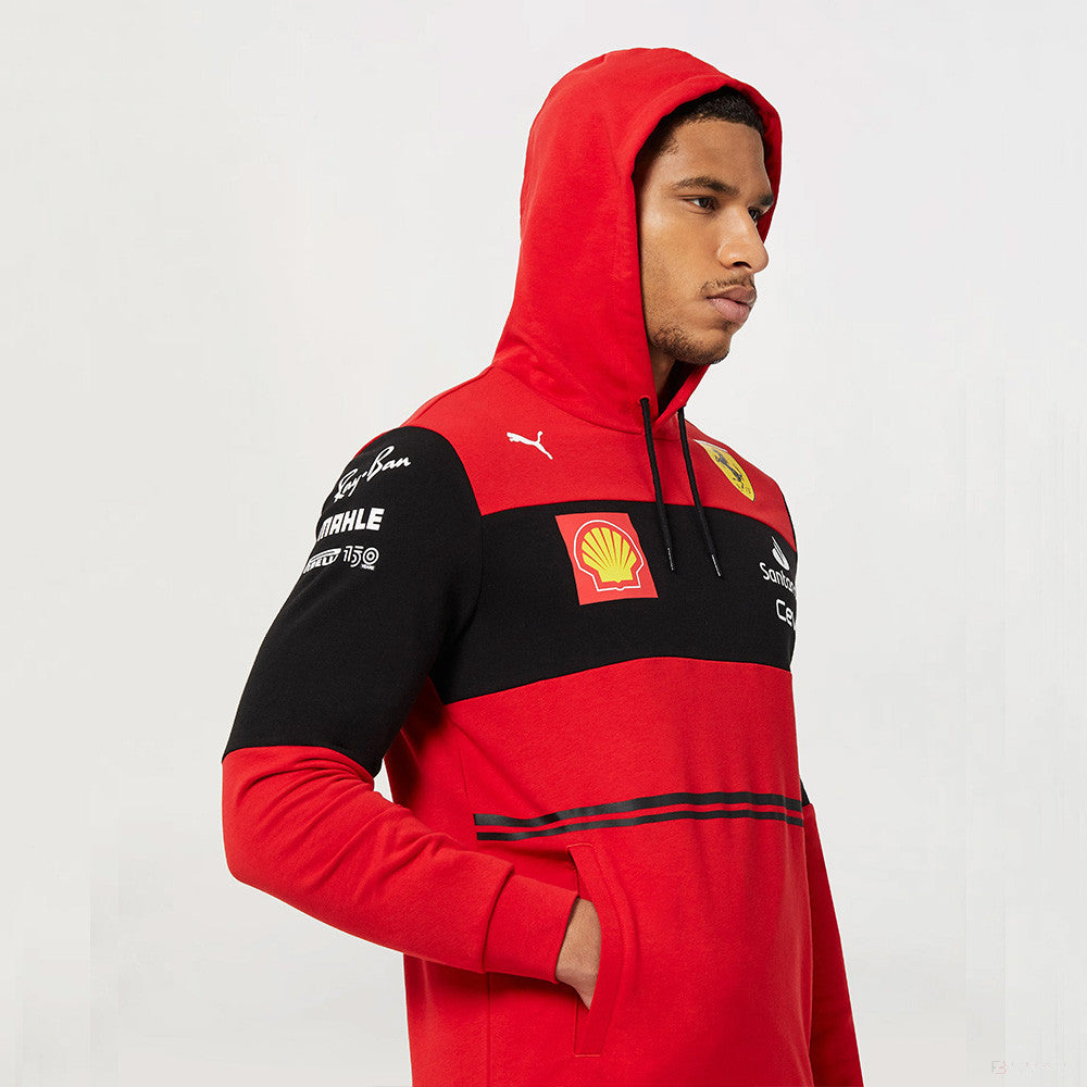 Mikina Puma Ferrari Team, červená, 2022 - FansBRANDS®