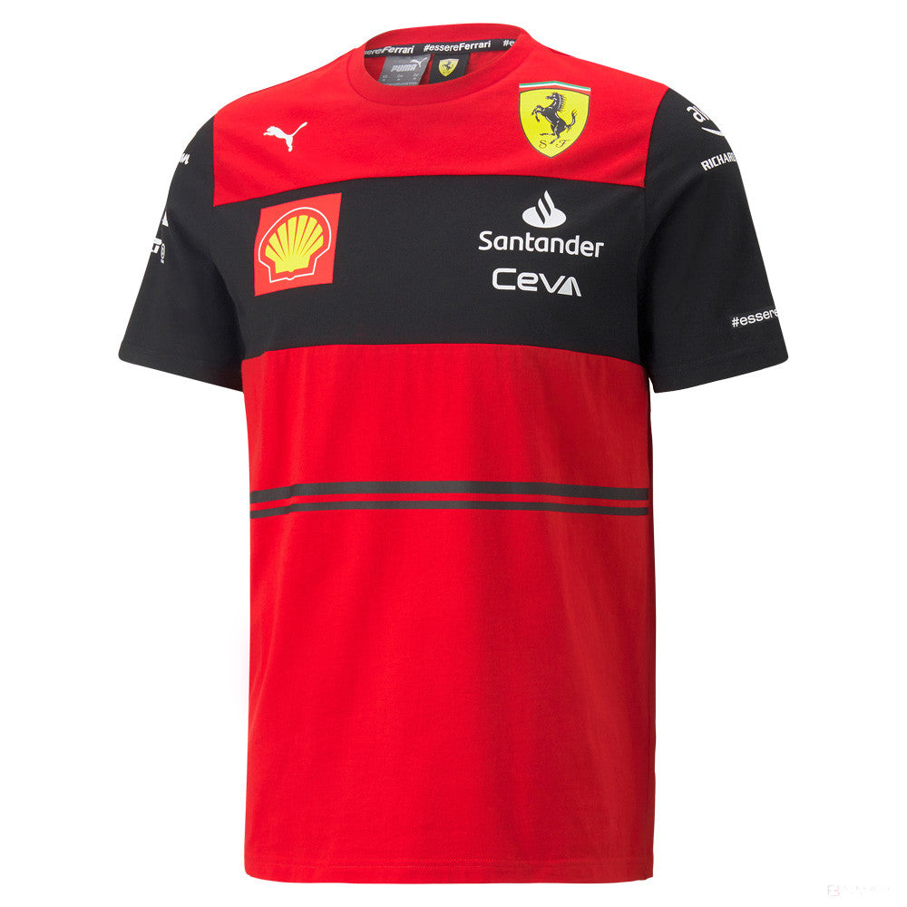 Tričko Puma Ferrari Team, červené, 2022 - FansBRANDS®