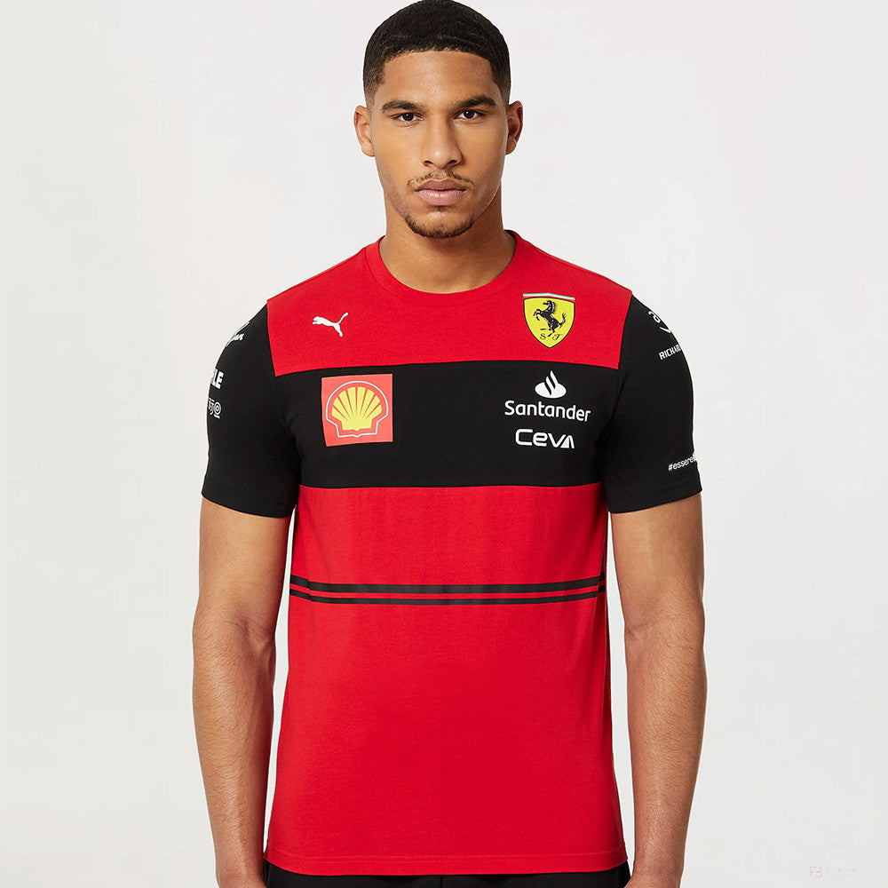 Tričko Puma Ferrari Team, červené, 2022 - FansBRANDS®