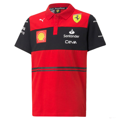 Puma Ferrari Kids Polo, červená, 2022 - FansBRANDS®