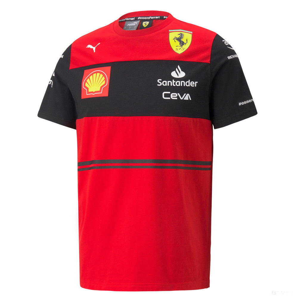 Dětské tričko Puma Ferrari, červené, 2022
