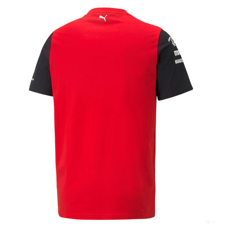 Dětské tričko Puma Ferrari, červené, 2022 - FansBRANDS®