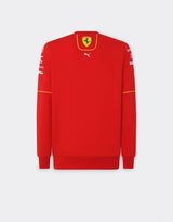Ferrari svetr, Puma, týmové, kulatým výstřihem, červená, 2024 - FansBRANDS®