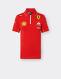 Ferrari tričko s límečkem, Puma, týmové, dámské, červená, 2024 - FansBRANDS®