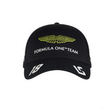 Lance Stroll cap, Aston Martin, team, black, 2023