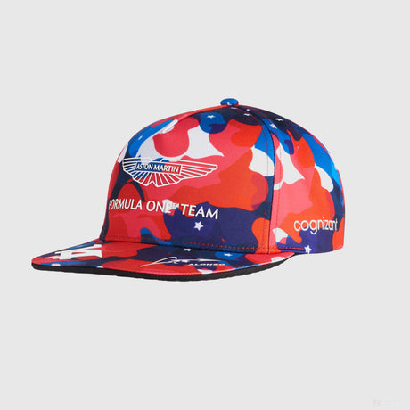 Aston Martin cap, Fernando Alonso, USA SE, multicolour, 2023 - FansBRANDS®