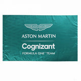 Vlajka tribuny týmu Aston Martin, zelená, 2022 - FansBRANDS®