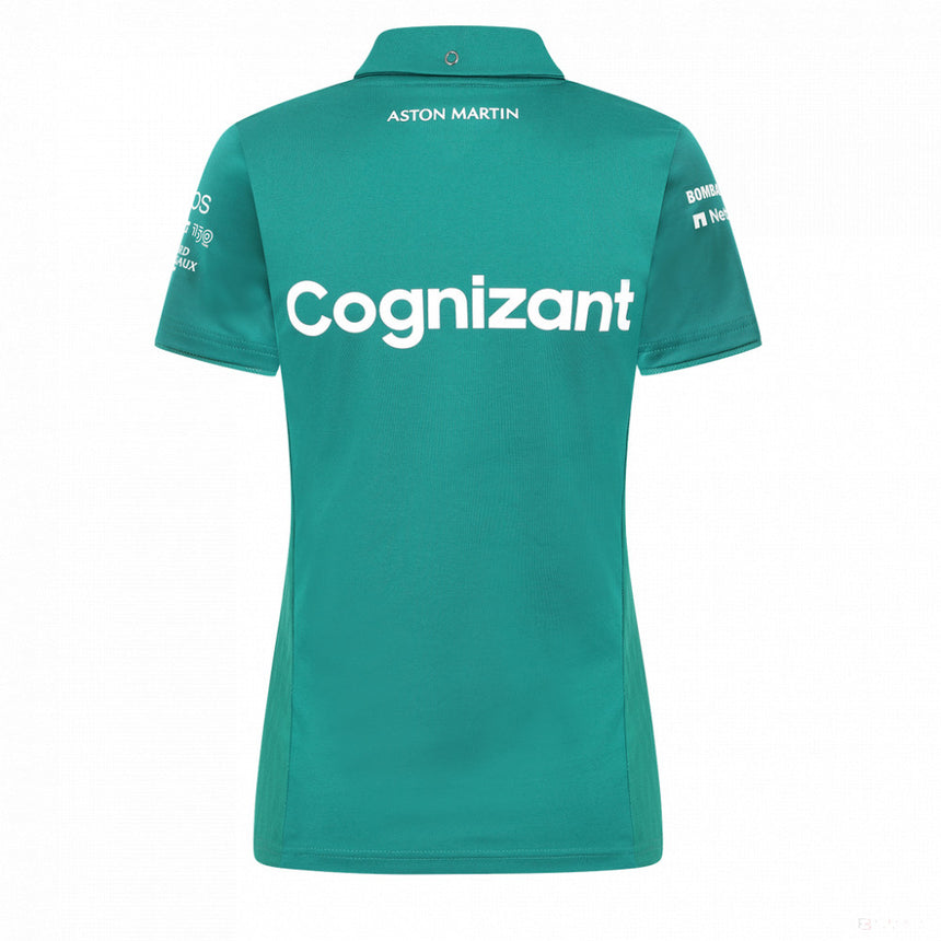 Dámský tým Aston Martin Polo, zelená, 2022 - FansBRANDS®