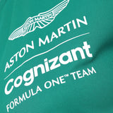 Dámské tričko Aston Martin, zelené, 2022