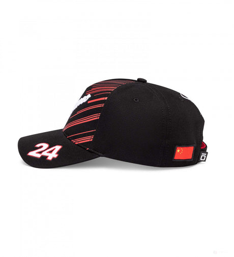 Baseballová čepice Alfa Romeo, tým Zhou Guanyu, pro dospělé, černá, 2022 - FansBRANDS®