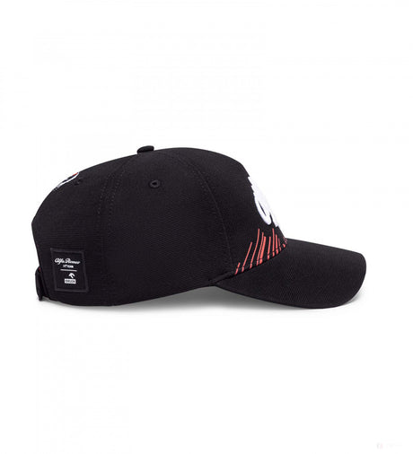 Baseballová čepice Alfa Romeo, tým Zhou Guanyu, pro dospělé, černá, 2022 - FansBRANDS®