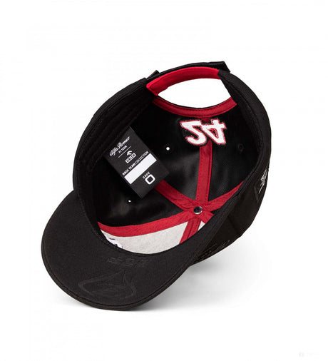 Baseballová čepice Alfa Romeo, tým Zhou Guanyu, pro dospělé, černá, 2022 - FansBRANDS®
