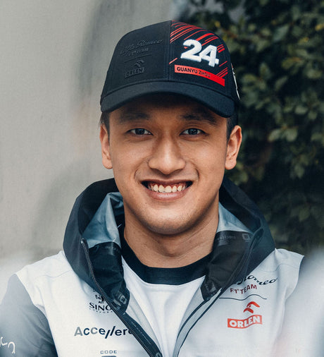 Baseballová čepice Alfa Romeo, tým Zhou Guanyu, pro dospělé, černá, 2022 - FansBRANDS®