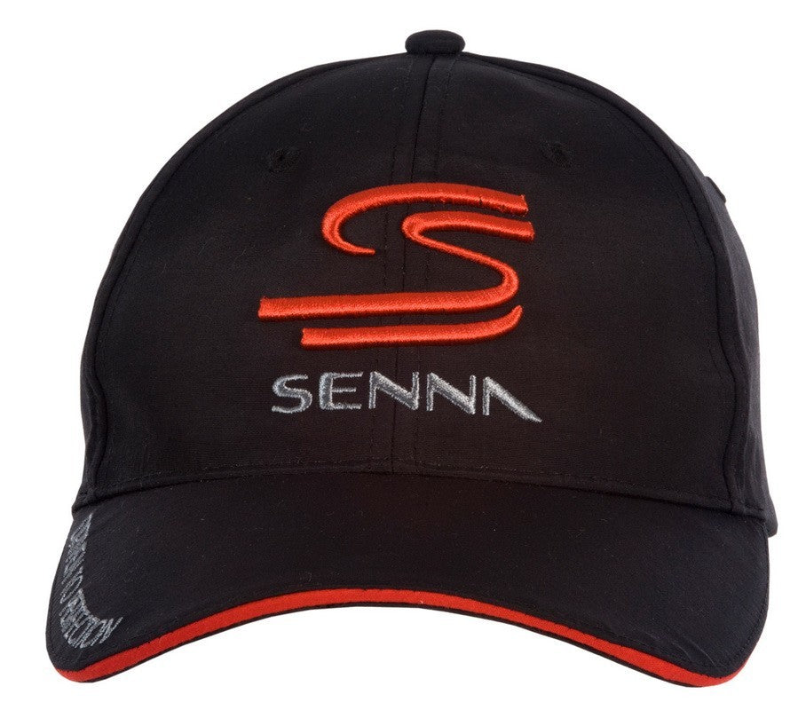 Baseballová čepice Ayrton Senna, pro dospělé, černá, 2015