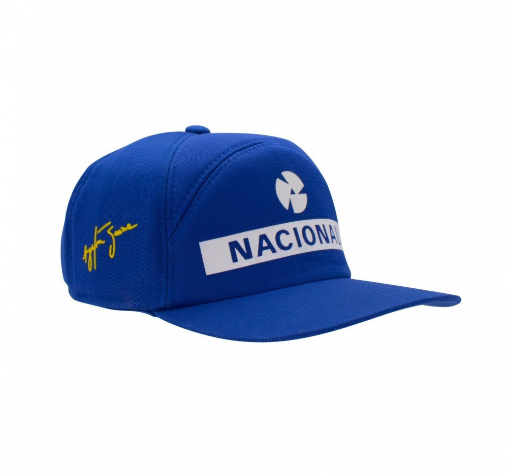 Kšiltovka Ayrton Senna Flatbrim, pro dospělé, modrá, 2018