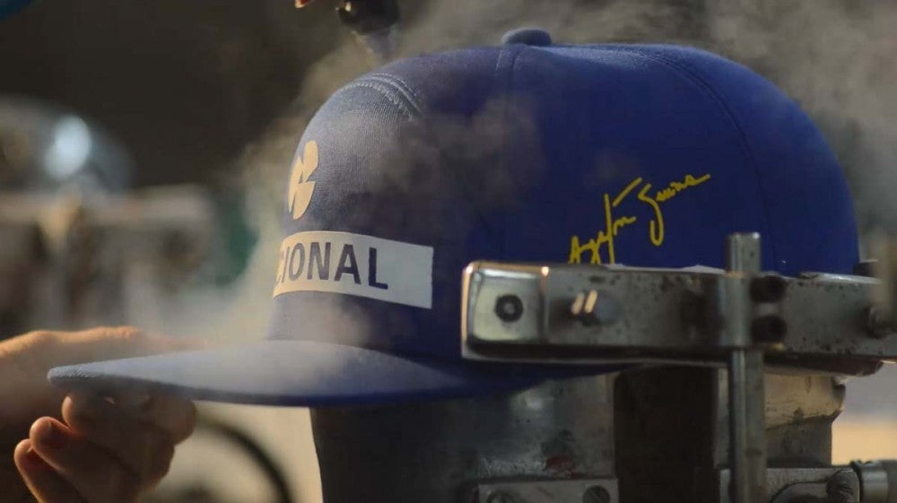 Kšiltovka Ayrton Senna Flatbrim, pro dospělé, modrá, 2018
