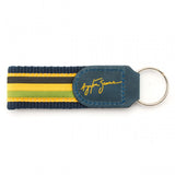 Ayrton Senna Keychain, Fabric, Yellow, 2017 - FansBRANDS®