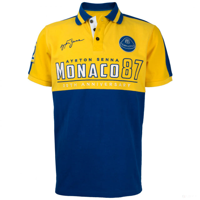 Ayrton Senna Polo, Monako 1987, žlutá, 2020 - FansBRANDS®