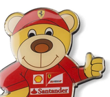 Ferrari Fridge Magnet, Teddy Bear, Red, 2016