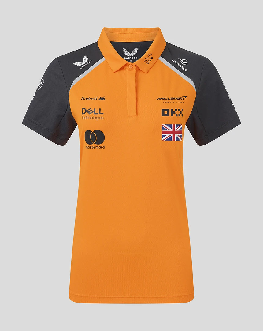 McLaren F1 Team Polo Shirt, Lando Norris, Woman 🔥