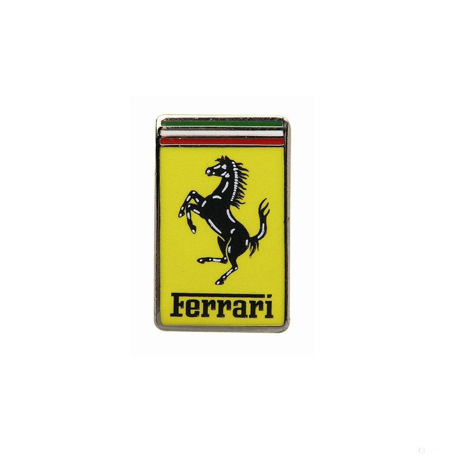 Odznak Ferrari, odznak s logem, žlutý, 2019
