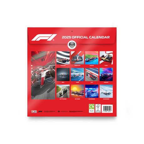 Formula 1® - Oficjalny kalendarz F1, 2025 r.