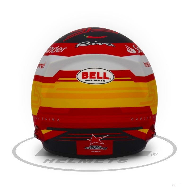Carlos Sainz Mini Helmet v měřítku 1:2, 2022