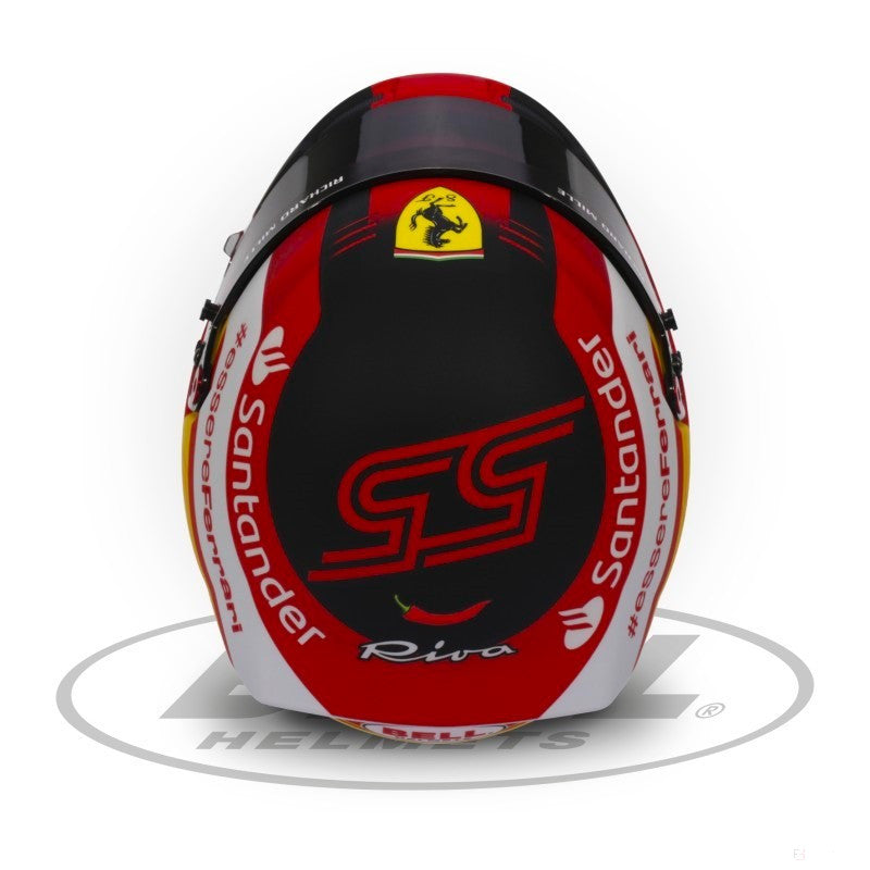 Carlos Sainz Mini Helmet v měřítku 1:2, 2022 - FansBRANDS®