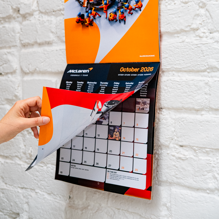 McLaren Formuła 1 Team - Oficjalny Kalendarz - 2026