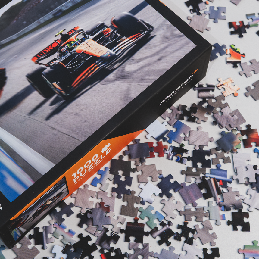 McLaren Formula 1® Team, puzzle, Lando Norris, plakat zwycięstwa, 1000 szt.